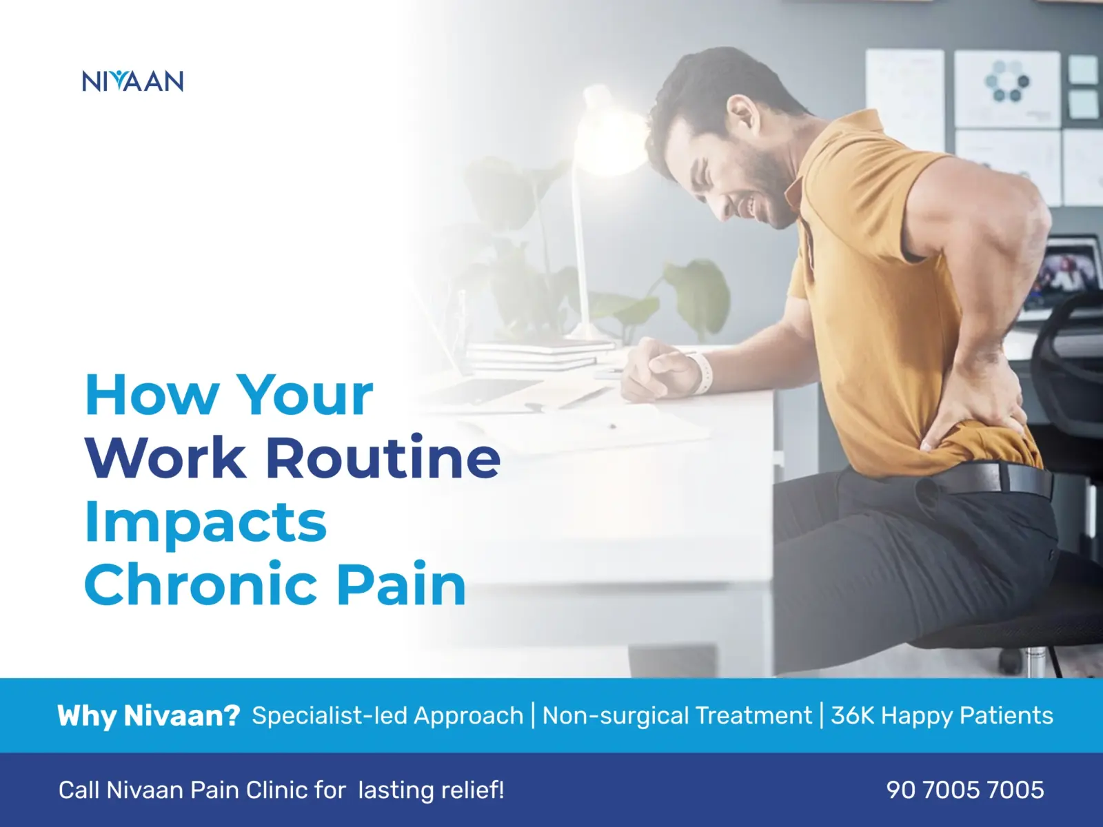 how work routine impact on chronic pain